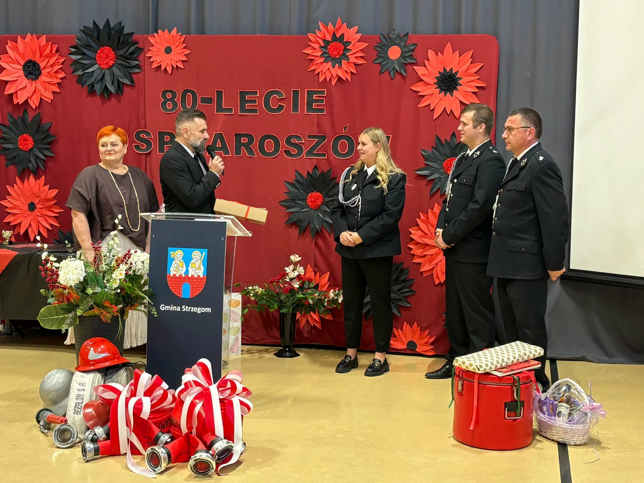 80 lat OSP Jaroszów. Druhowie świętowali jubileusz - zdjęcie 2