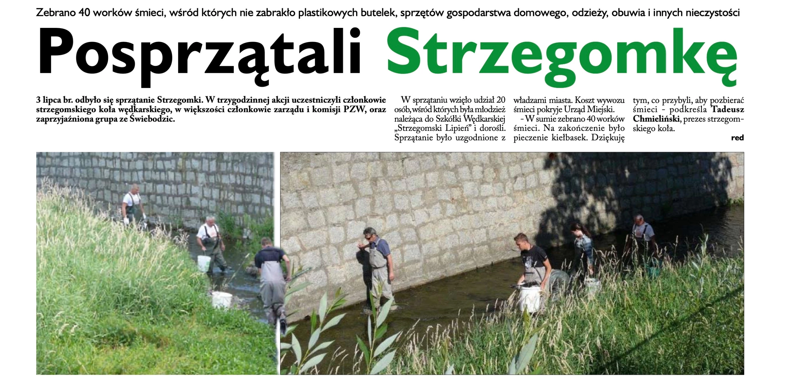 „Za poprzedniego burmistrza było koszone co roku”? Archiwa pokazują, że problemy ze Strzegomką były także wcześniej - zdjęcie 1