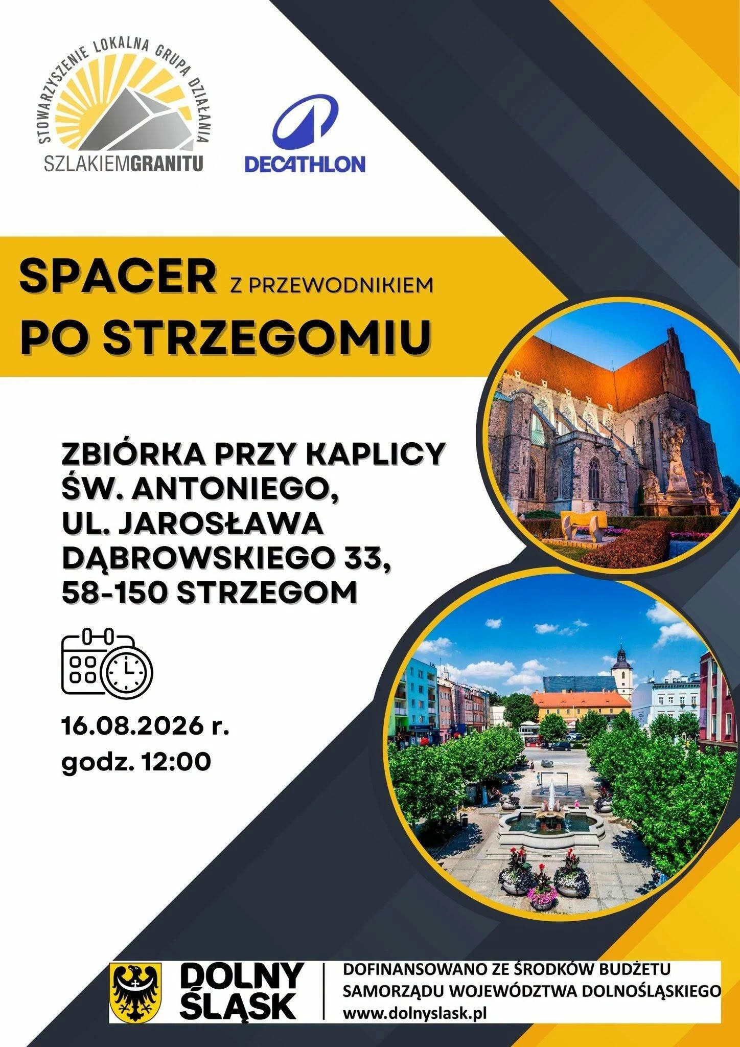 Bezpłatny spacer po Strzegomiu. Finał Granitowego Szlaku