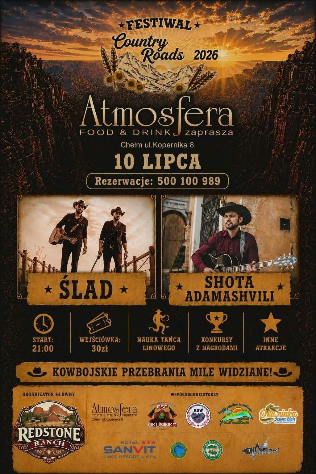 Zespół Ślad rusza na Country Roads 2026. Lokalni muzycy zagrają na Lubelszczyźnie - zdjęcie 1