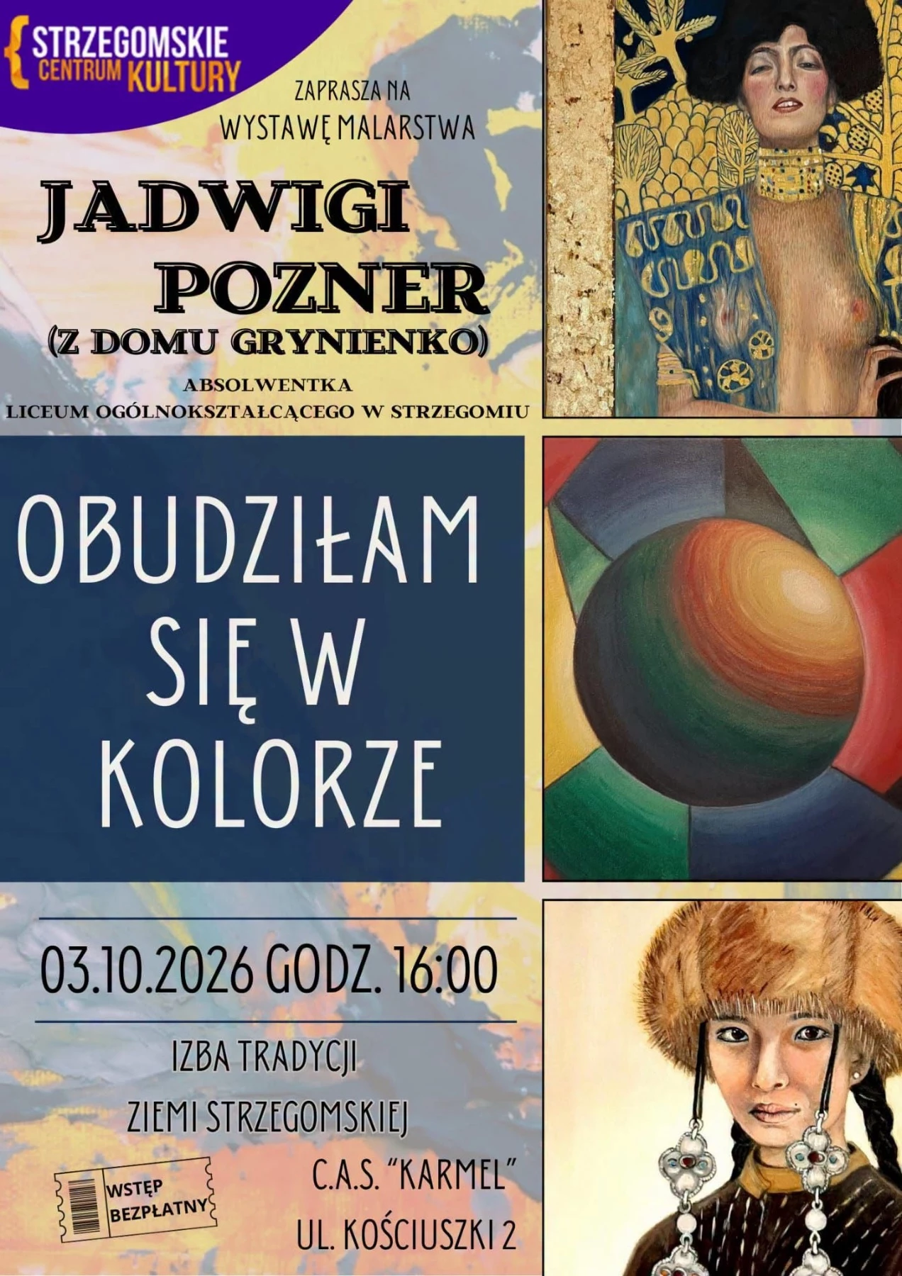Malarstwo Jadwigi Pozner w strzegomskim Karmelu