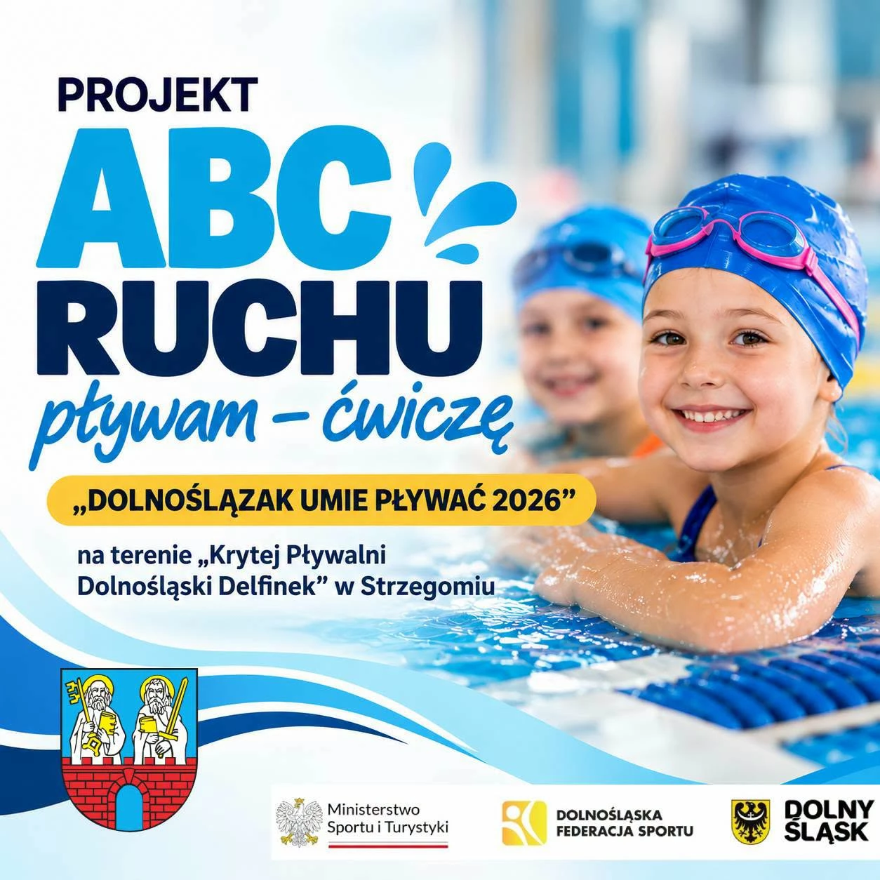 Uczniowie ze Strzegomia i Jaroszowa uczą się pływać