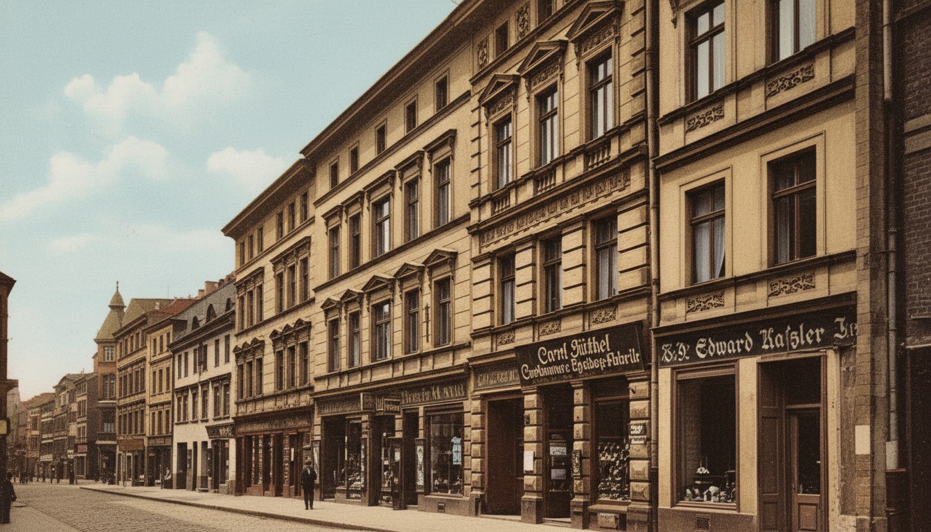 Striegau, Guntherstr, 1940 r.