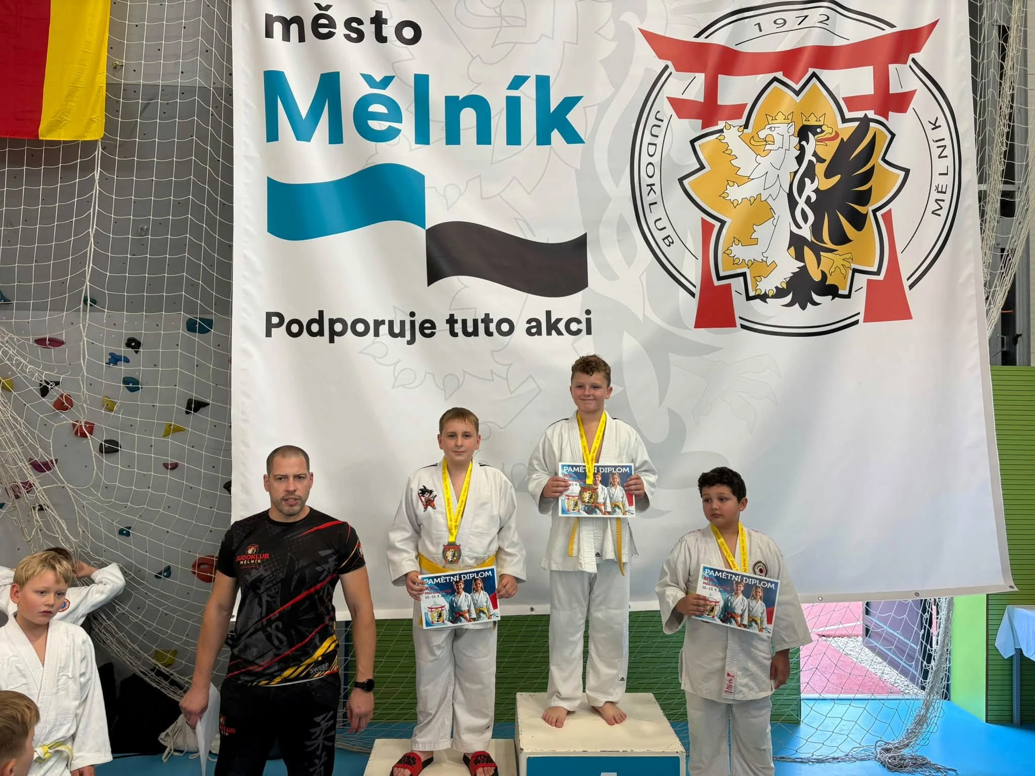 Pięć medali judoków AKS Strzegom w Czechach - zdjęcie 1
