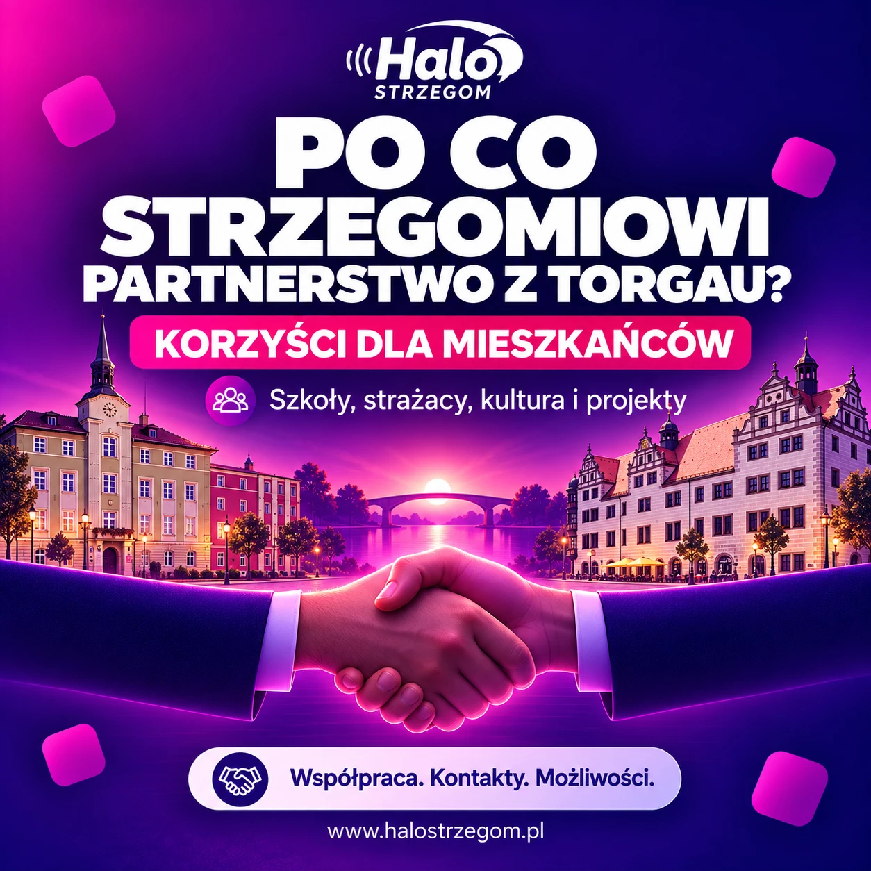 Po co Strzegomiowi partnerstwo z Torgau? Konkretne korzyści