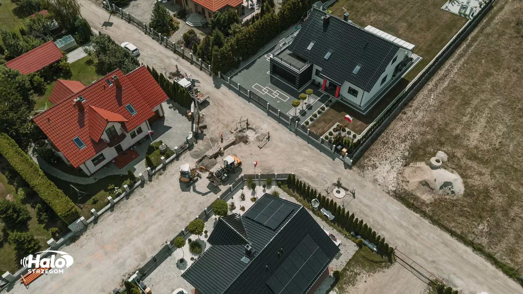 W Goczałkowie trwa przebudowa osiedlowej drogi - zdjęcie 1