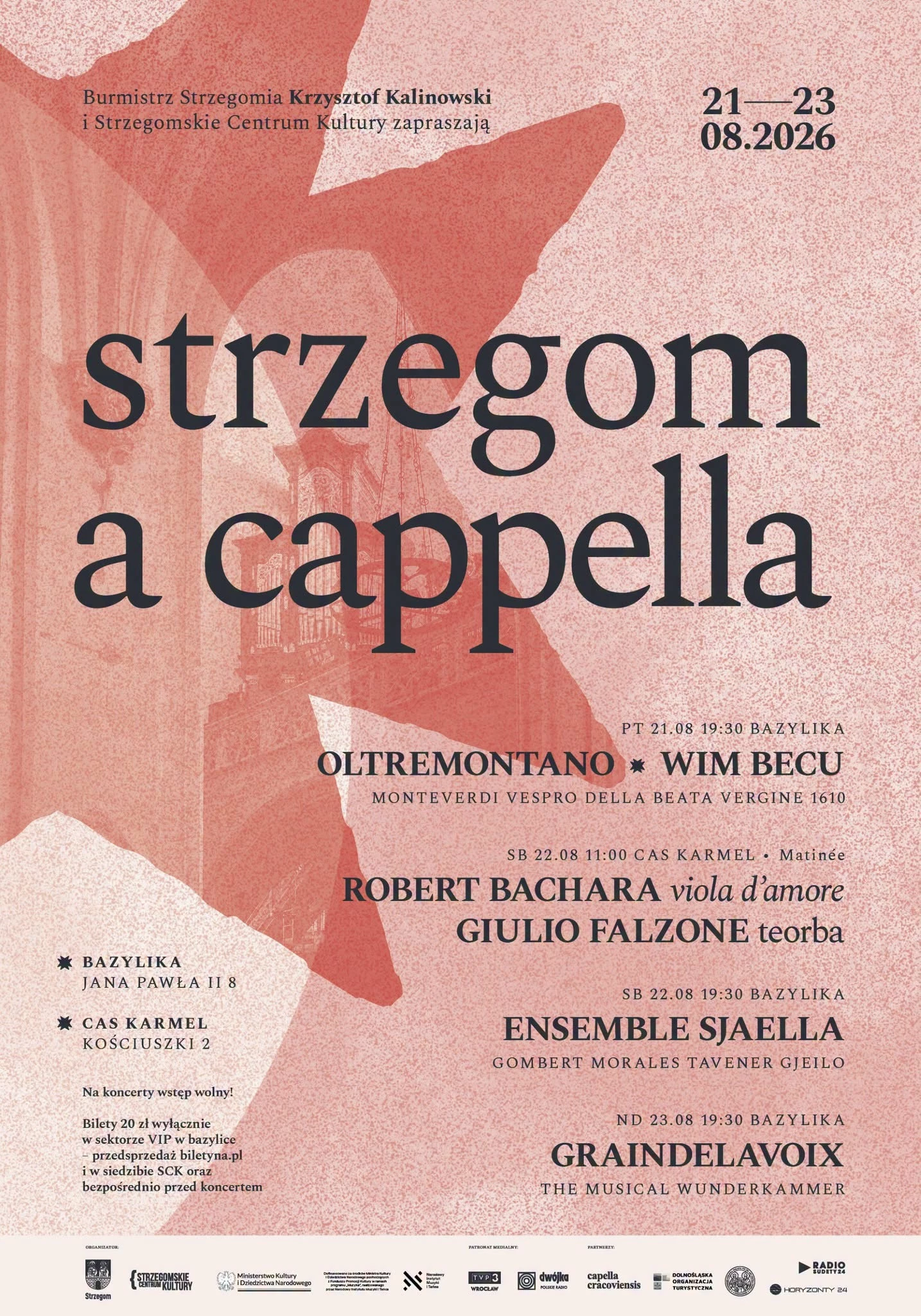 Strzegom A Cappella 2026. Światowe zespoły w bazylice - zdjęcie 2