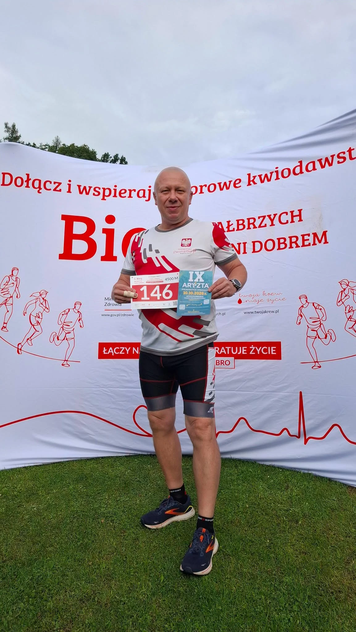 Strzegomska Dwunastka promowała półmaraton w Wałbrzychu i Żarowie - zdjęcie 6