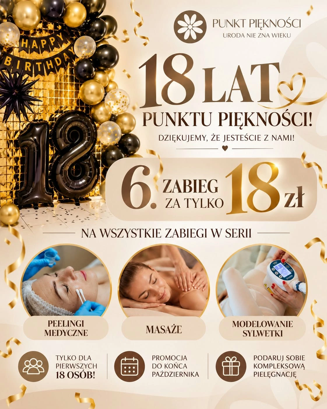 Punkt Piękności w Strzegomiu świętuje 18-lecie