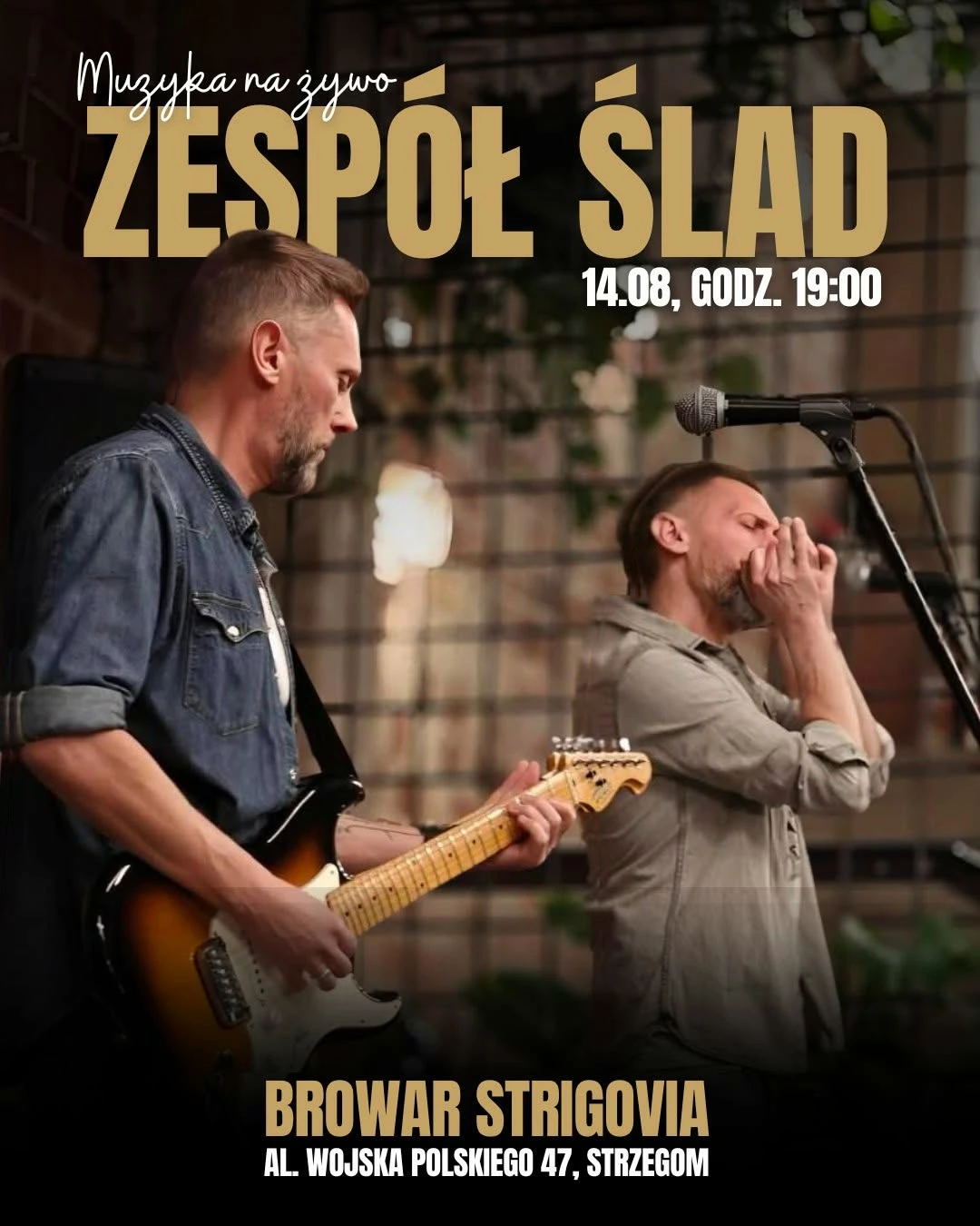 Zespół Ślad zagra w Browarze Strigovia