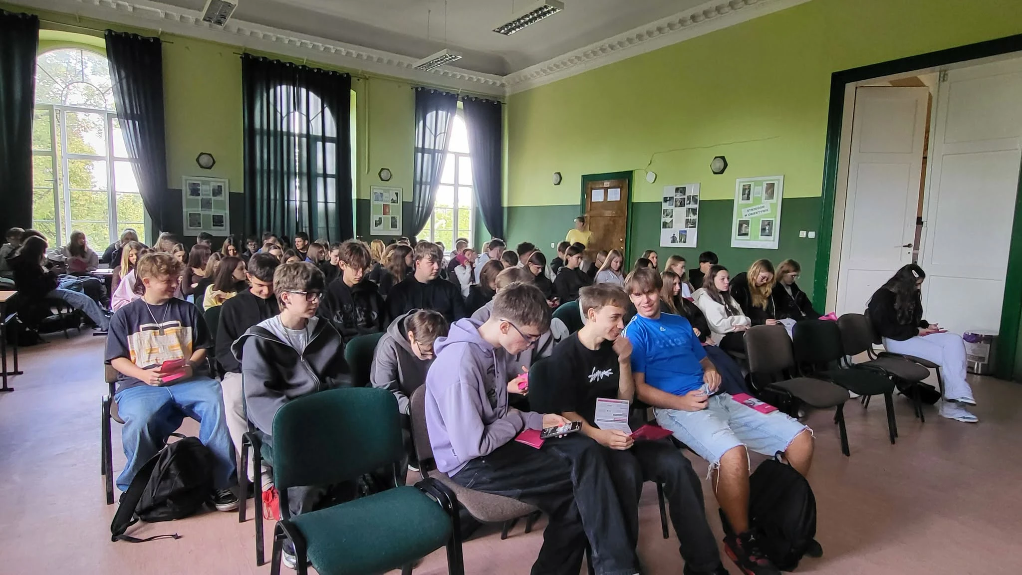 Trasowiczka Zwolnionych z Teorii odwiedziła Zespół Szkół - zdjęcie 2