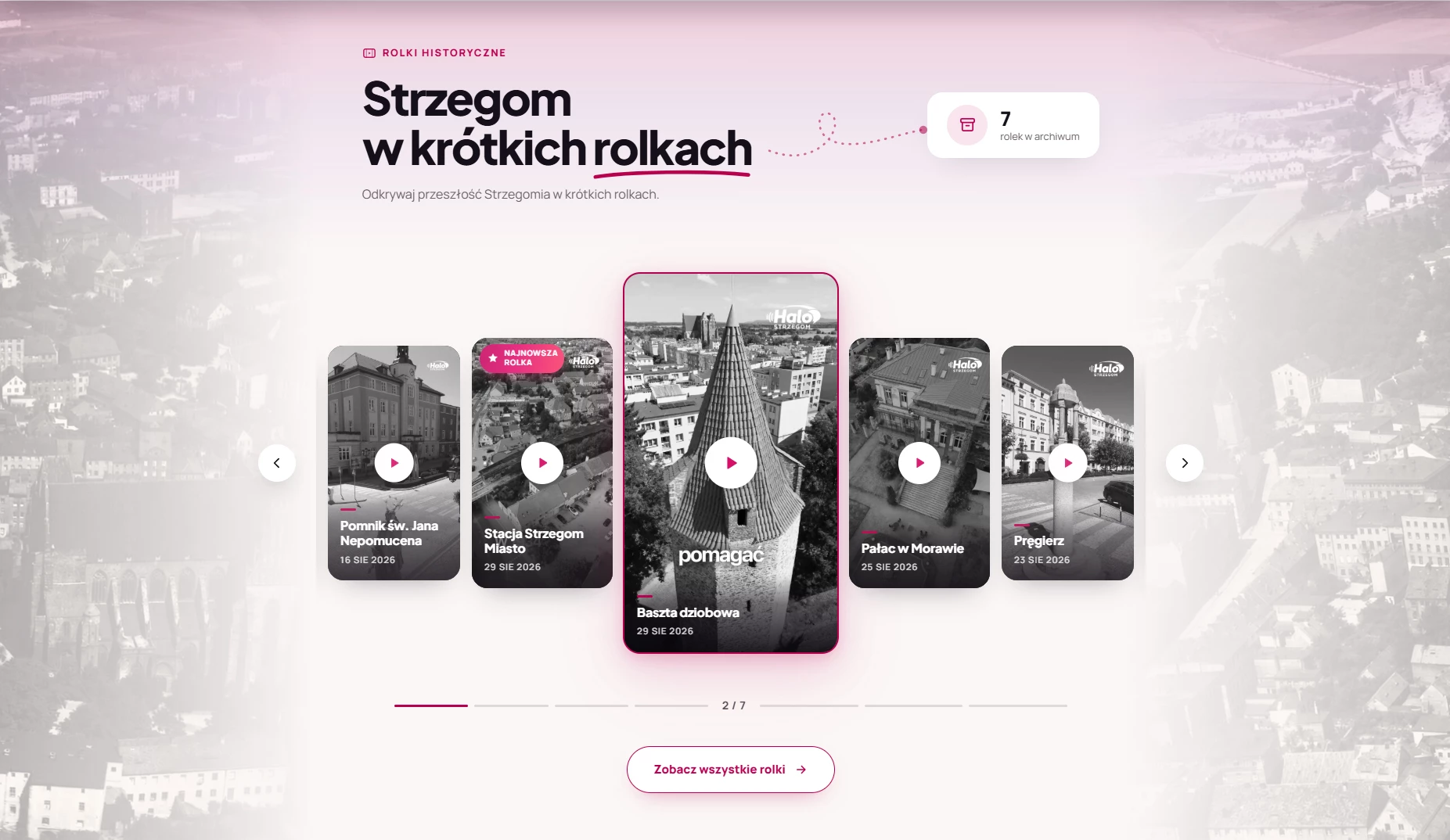 „Strzegom w krótkich rolkach”. Nowy moduł HaloStrzegom