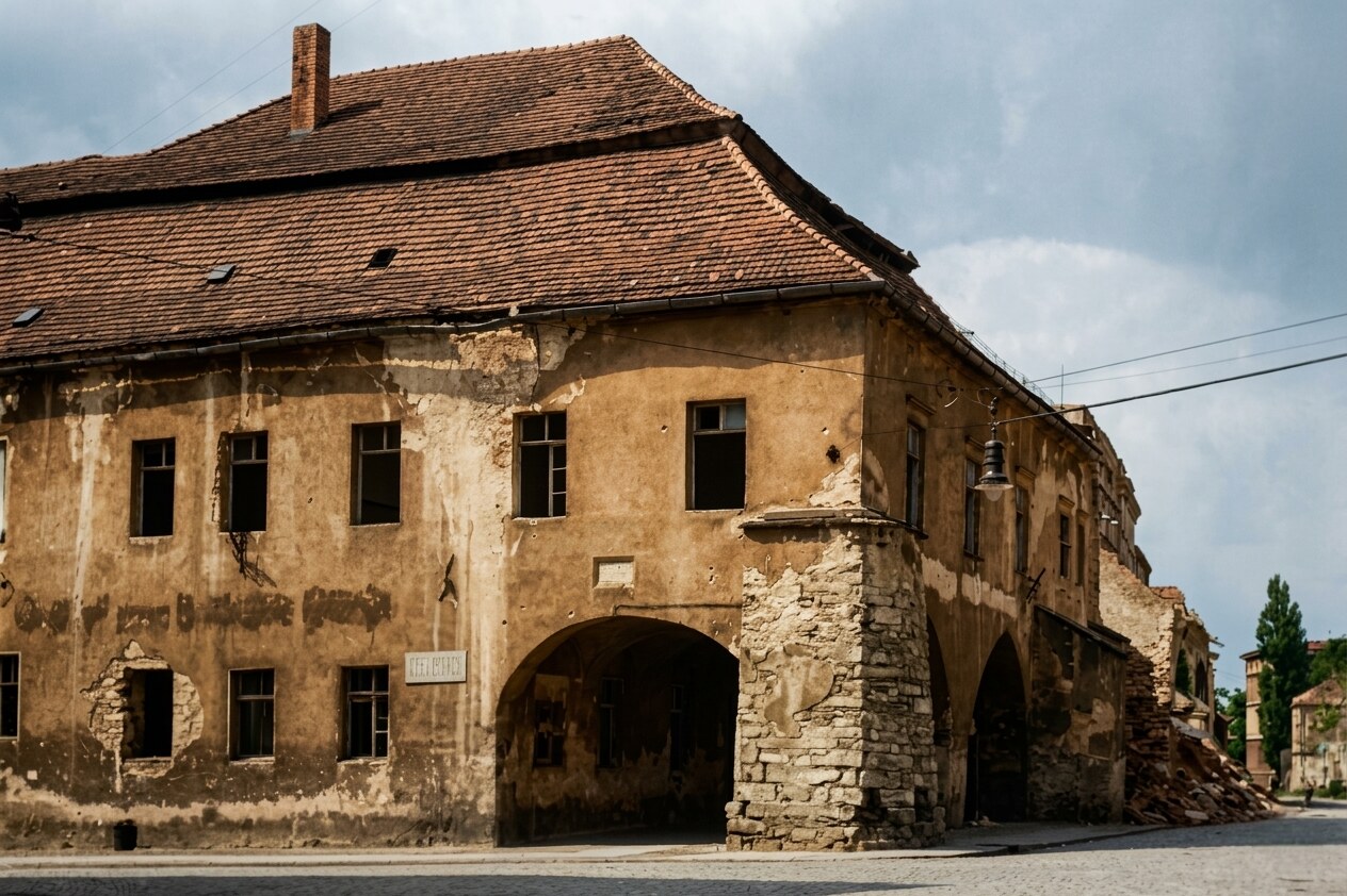 Archiwalna fotografia Strzegomia