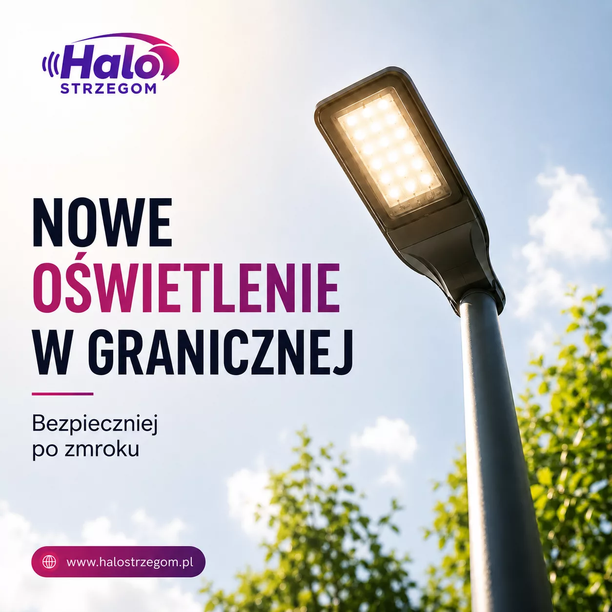 Koniec z ciemnością po zmroku. W Granicznej ruszyła budowa oświetlenia ulicznego