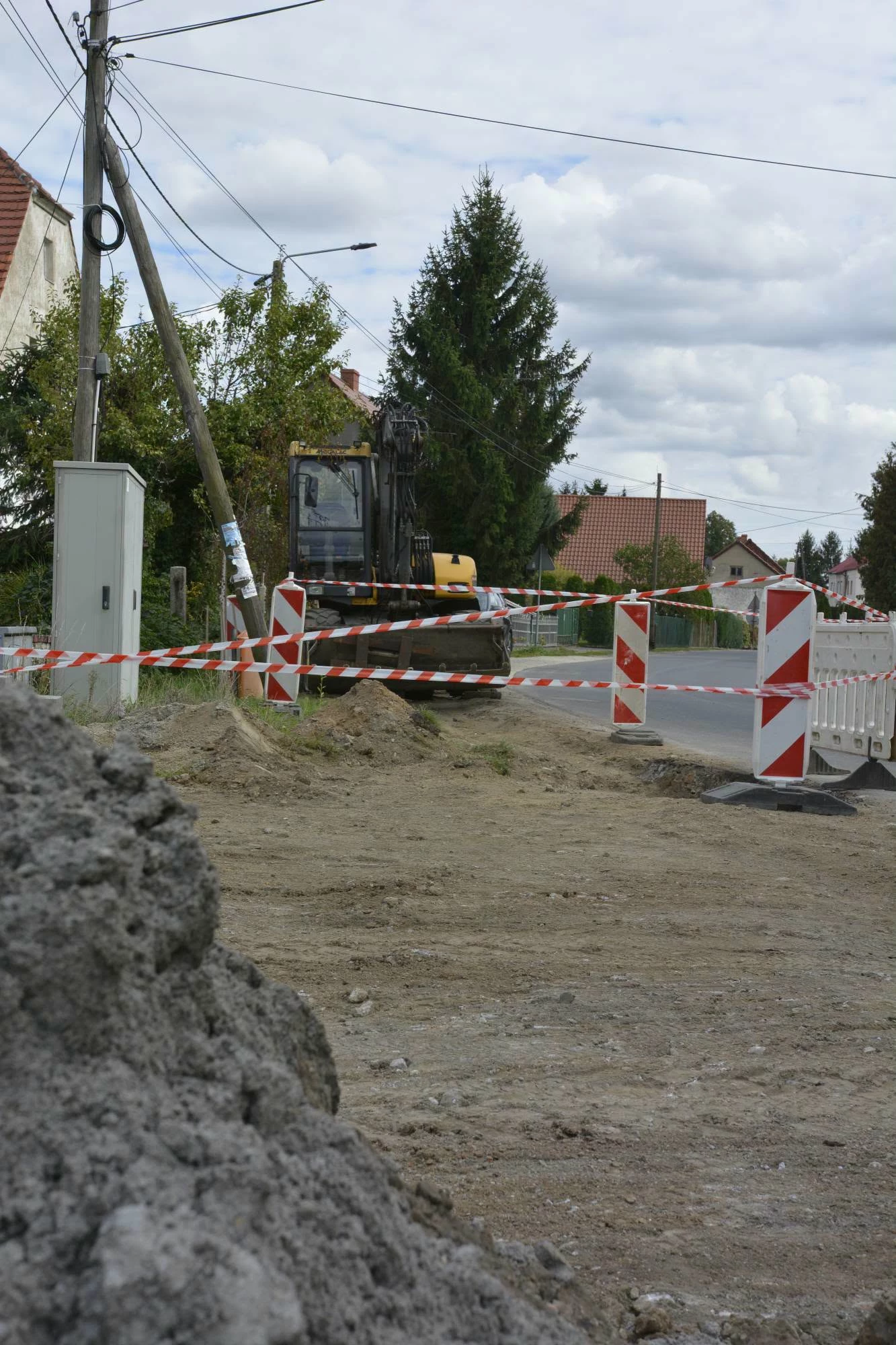 Koparki w Godzieszówku. Co tu powstaje? - zdjęcie 1
