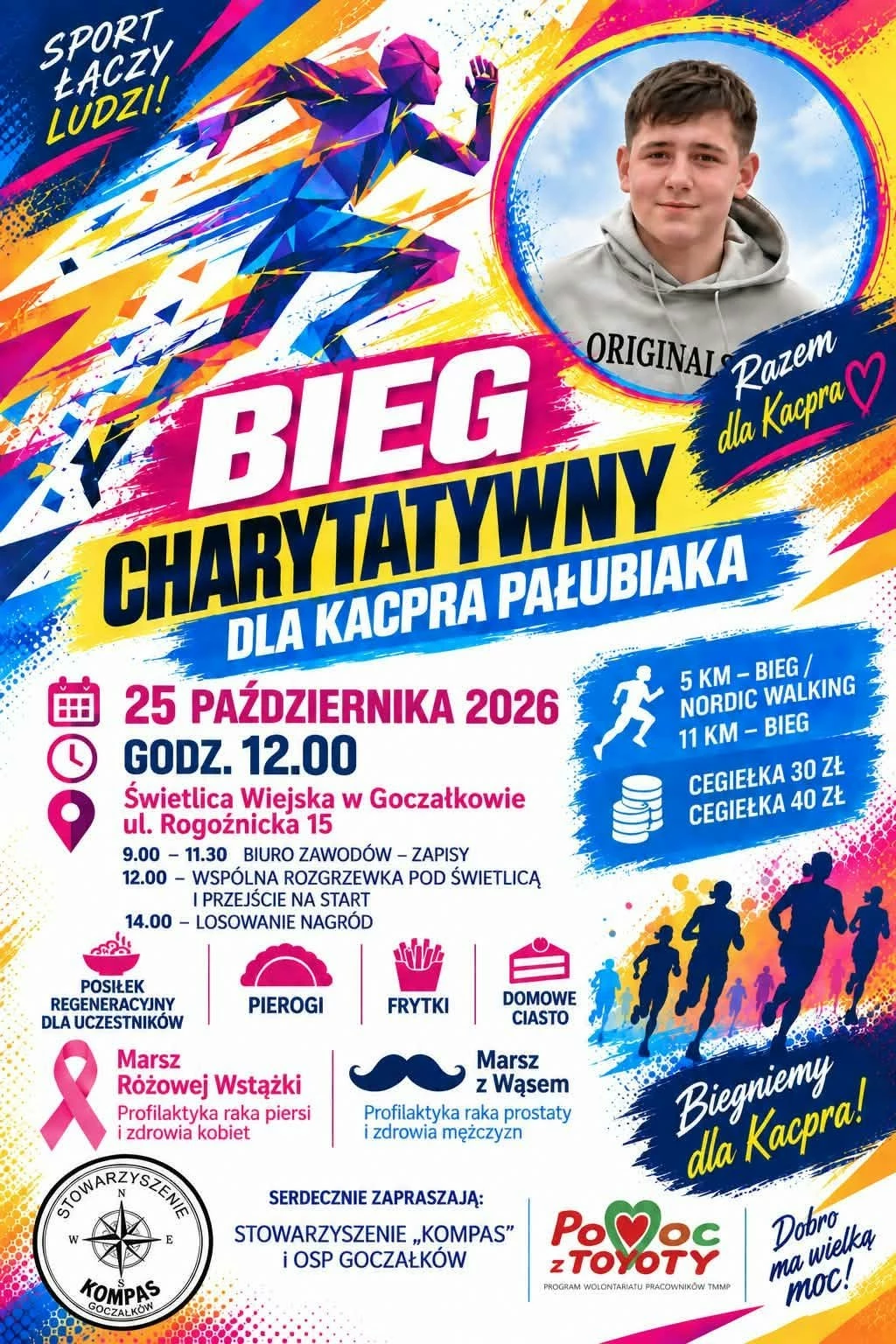 Goczałków pobiegnie dla Kacpra Pałubiaka