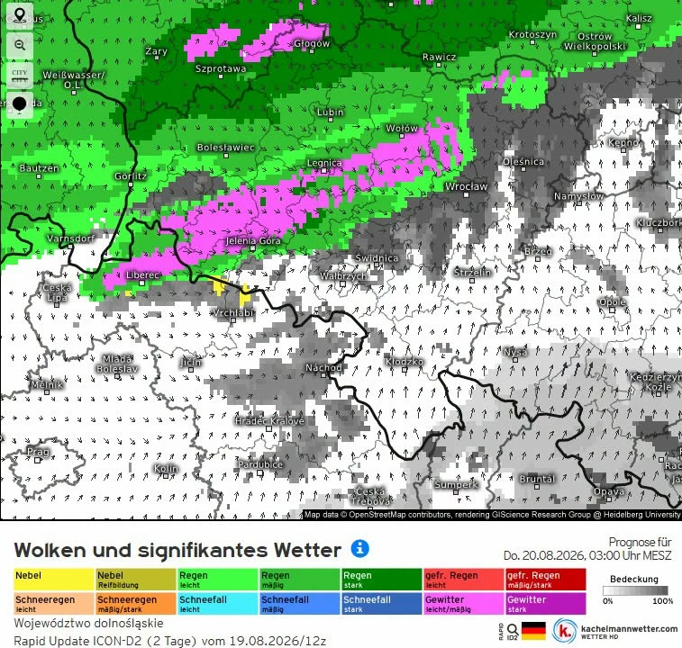 Burze nad Gminą Strzegom. IMGW ostrzega, a prognozy wskazują na aktywny front w nocy - zdjęcie 1