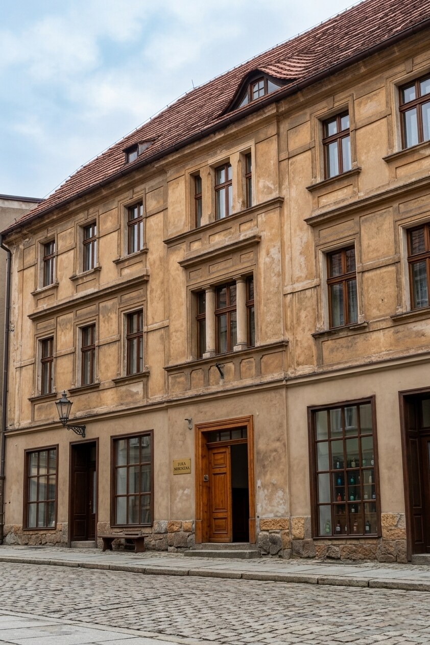 Archiwalna fotografia Strzegomia