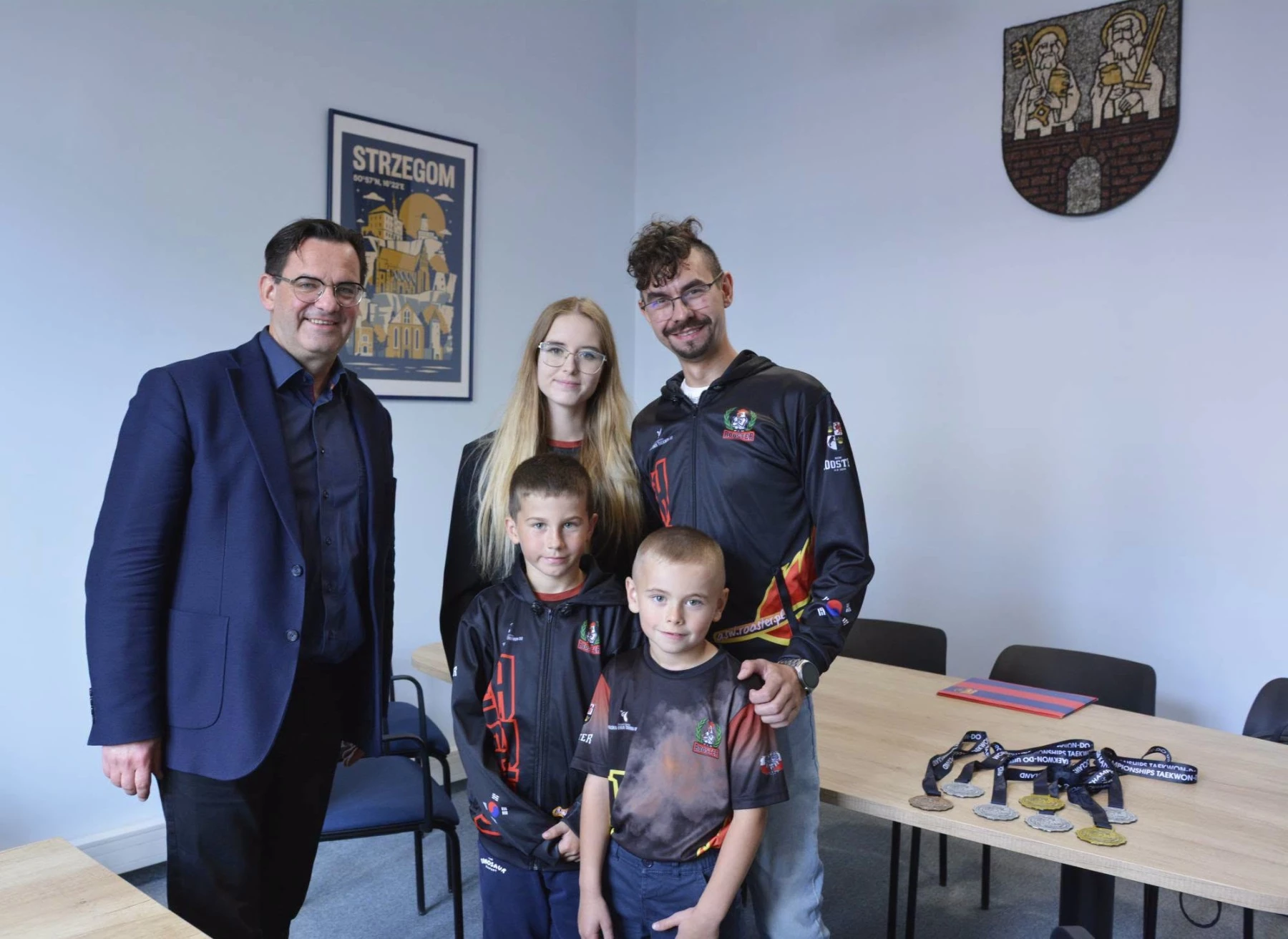 Dziewięć medali zawodników Roostera. Spotkanie z burmistrzem