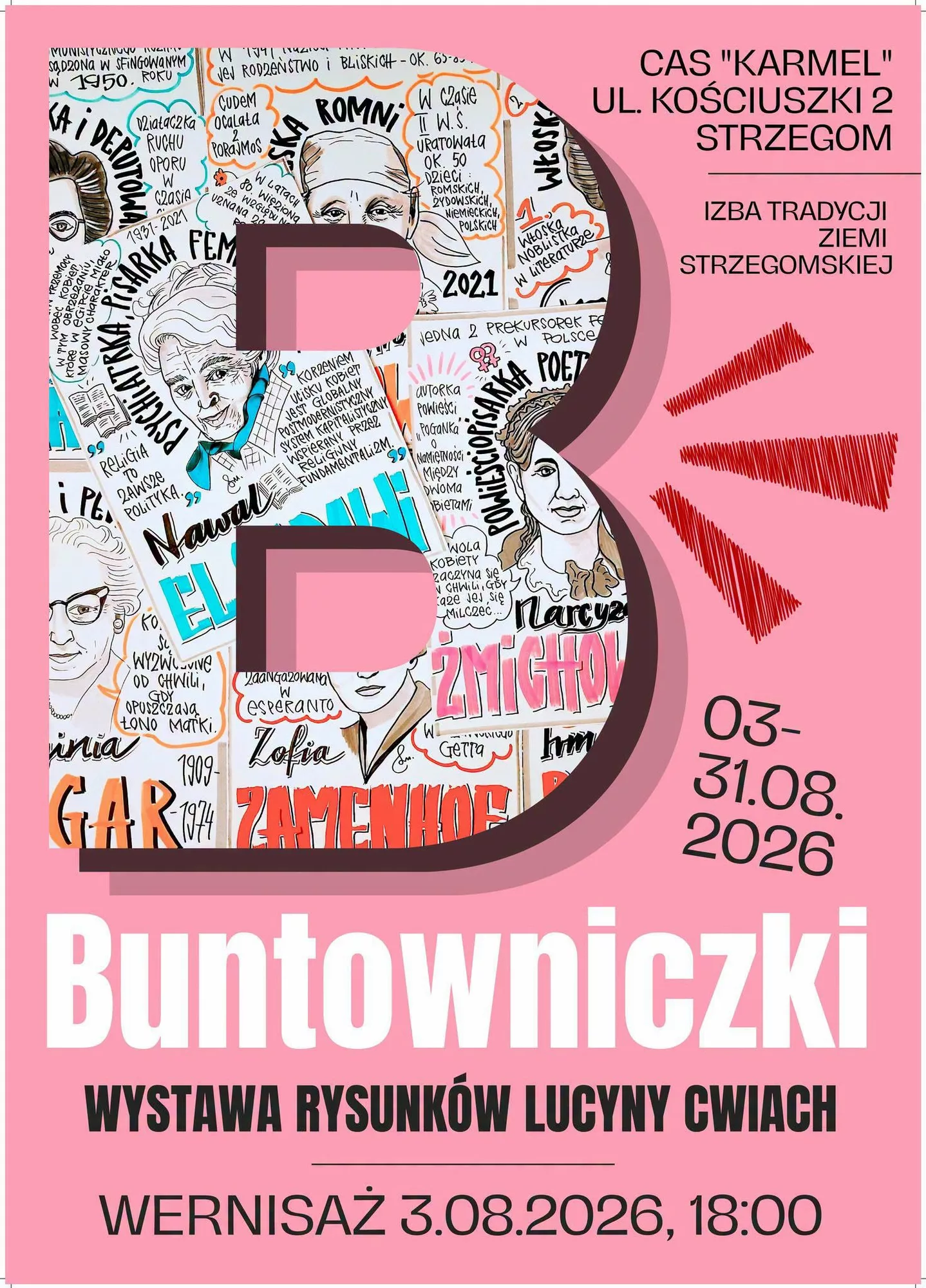 Ponad 100 kobiet, które zmieniły świat. Wystawa "Buntowniczki" zawita do Strzegomia