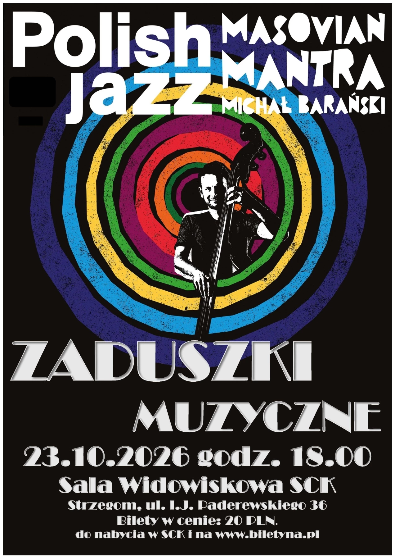 Jazz i etno zabrzmią w Strzegomiu. Zaduszki Muzyczne w SCK