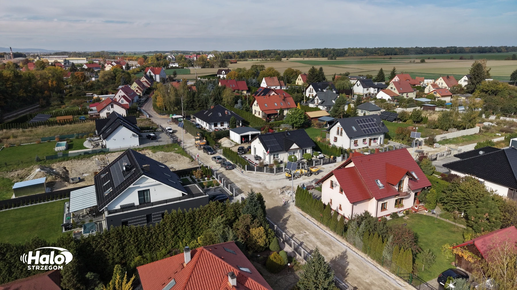 Przebudowa drogi w Goczałkowie. Prace postępują - zdjęcie 1