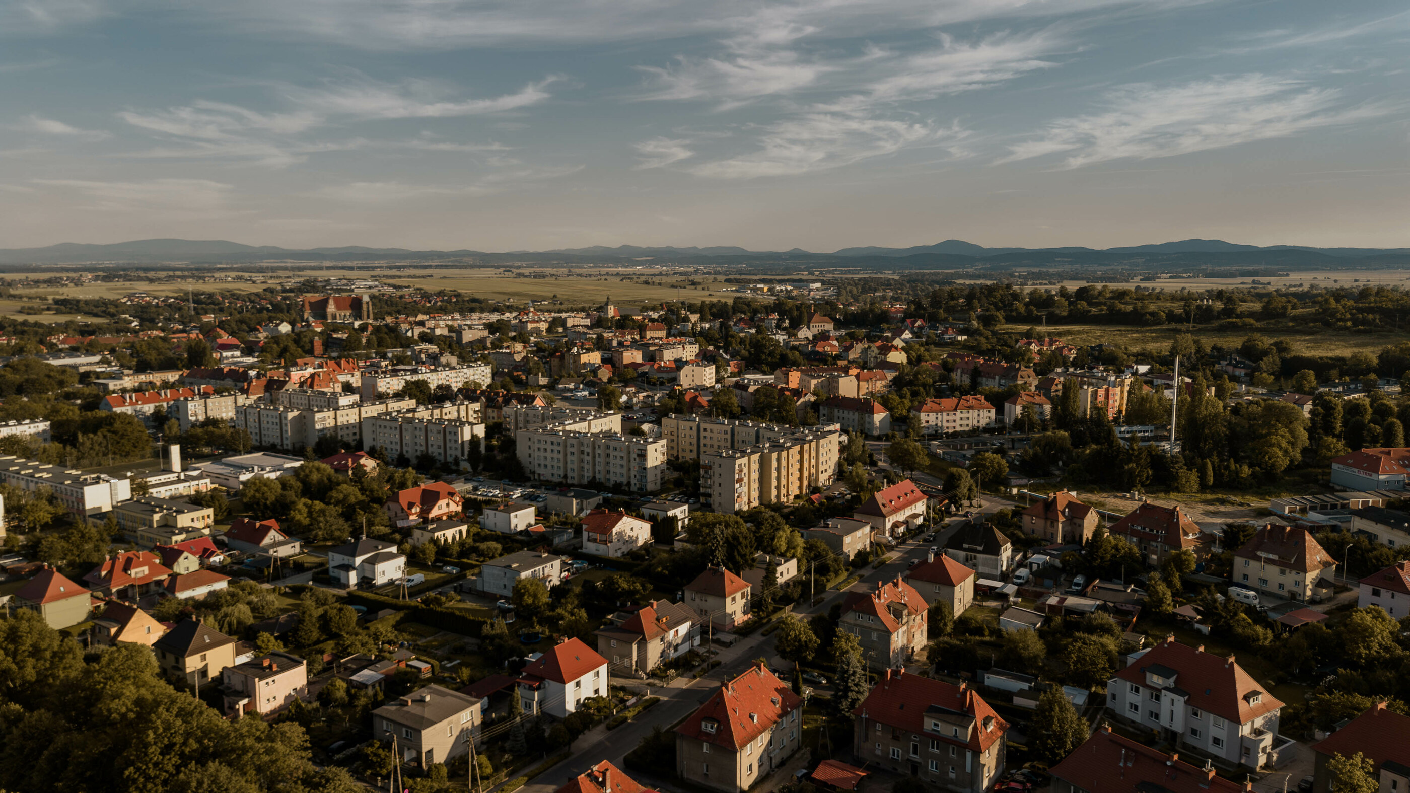 Strzegom z góry